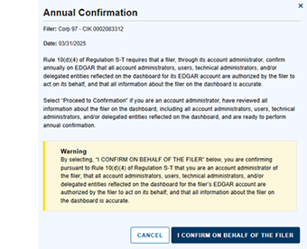 Annual Confirmation prompt 2