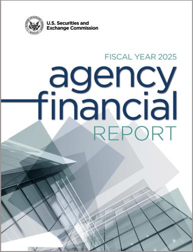2025 SEC Agency Financial Report